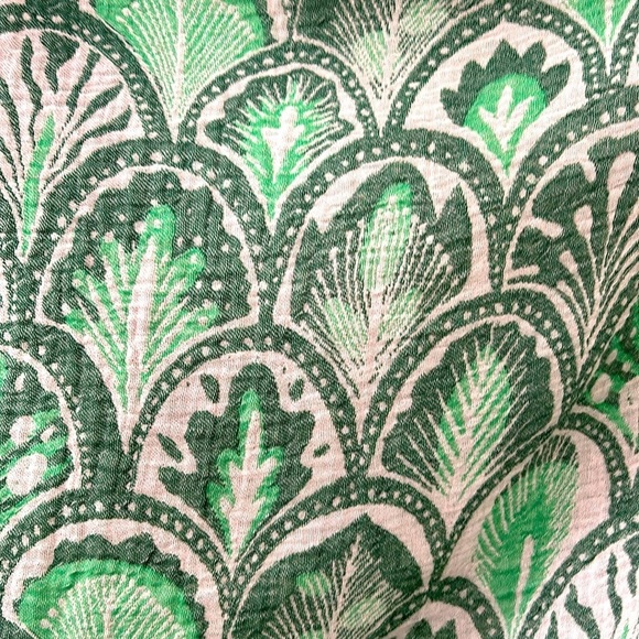 Succulents Hand Made Loom Weave Organic Cotton Blanket Tapestry Wrap 2 Side NEW - Picture 11 of 14